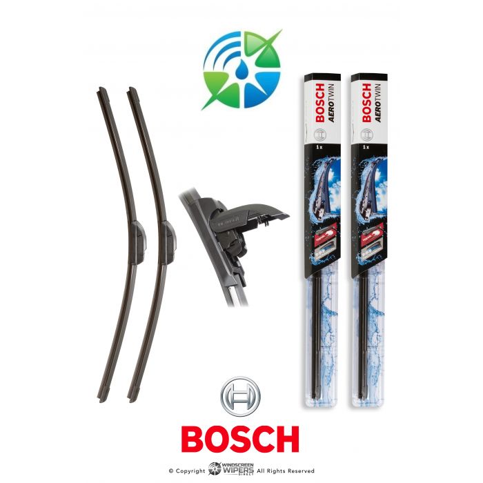 Bosch Aerotwin Retro-Fit 24"/13" Flat Front Windscreen Wiper Blades 