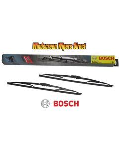 Bosch 405 Front Twin Pack 22"/550mm x 2 with spray rail