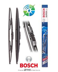 SP22/21S Bosch Wiper Blade Super Plus Drivers Side With Spoiler 22" 550mm/21" 530mm